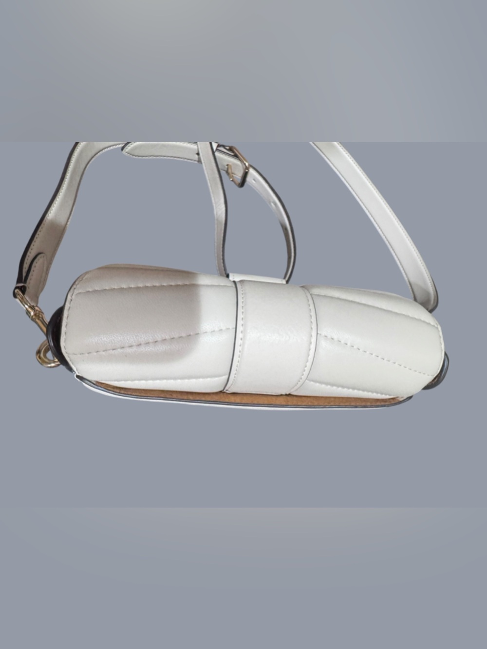 Coach Georgie Saddle Bag Puffy Quilting Horse Carriage - Picture 9 of 15